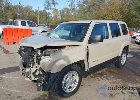 2016 Jeep Patriot Sport from USA, damaged, VIN 1C4NJPBB6GD752234